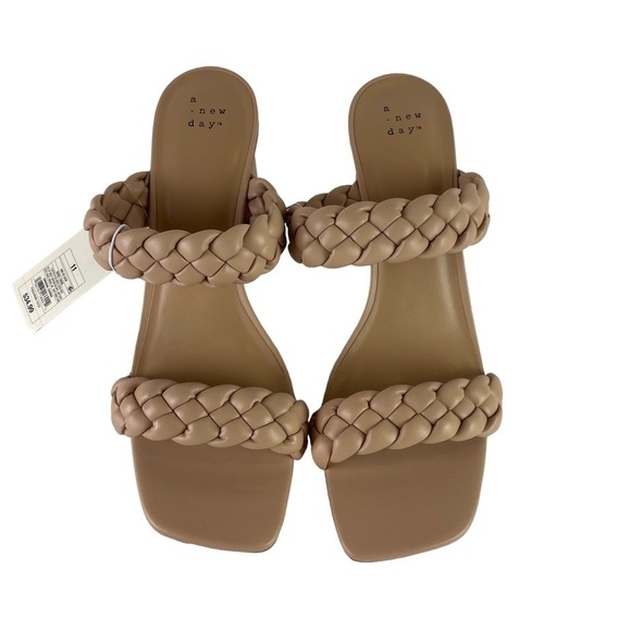 A New Day Women’s Basil Mule Heel Brown Size 11 - Picture 5 of 12